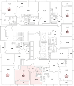 30,7 м², 1-комнатная квартира 5 400 000 ₽ - изображение 81