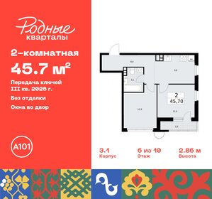 45,7 м², 2-комнатная квартира 8 576 745 ₽ - изображение 15