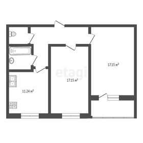 Квартира 54,5 м², 2-комнатная - изображение 1