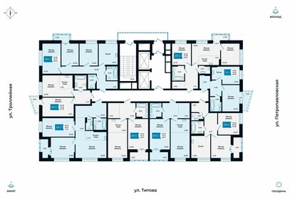 53,6 м², 2-комнатная квартира 6 650 000 ₽ - изображение 34