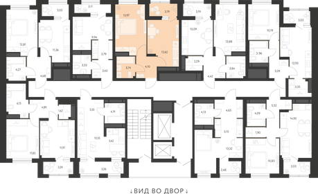 36,3 м², 1-комнатная квартира 4 892 000 ₽ - изображение 30