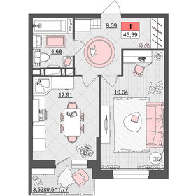 57 м², 2-комнатная квартира 4 800 000 ₽ - изображение 92