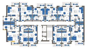 35,1 м², 1-комнатная квартира 13 271 622 ₽ - изображение 2