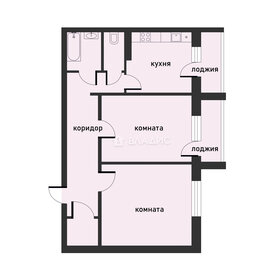 Квартира 65,7 м², 2-комнатная - изображение 5