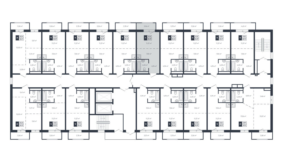 28,5 м², квартира-студия 7 003 885 ₽ - изображение 55