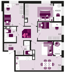 200 м², 4-комнатная квартира 68 000 000 ₽ - изображение 133