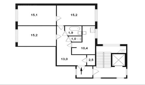 70 м², 3-комнатная квартира 13 400 000 ₽ - изображение 82