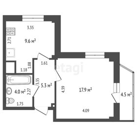 62,1 м², 2-комнатная квартира 6 023 700 ₽ - изображение 21