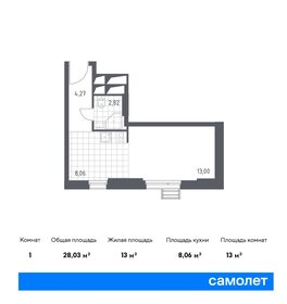 30 м², апартаменты-студия 7 900 000 ₽ - изображение 52