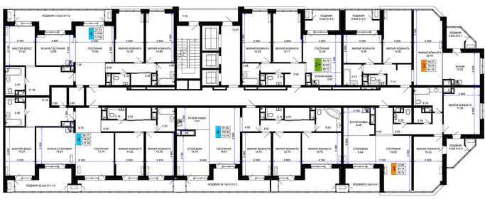 117,8 м², 4-комнатная квартира 12 370 050 ₽ - изображение 14