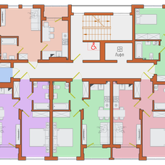 Квартира 38,8 м², 1-комнатная - изображение 2