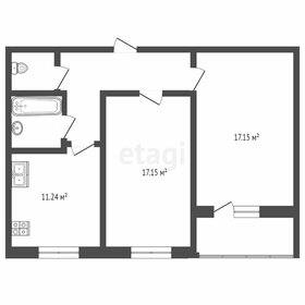 Квартира 54,5 м², 2-комнатная - изображение 3