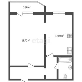 Квартира 47,5 м², 1-комнатная - изображение 1