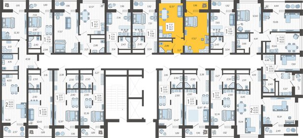 38 м², 1-комнатная квартира 15 963 800 ₽ - изображение 47