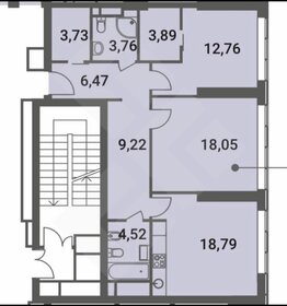 Квартира 82 м², 2-комнатная - изображение 5