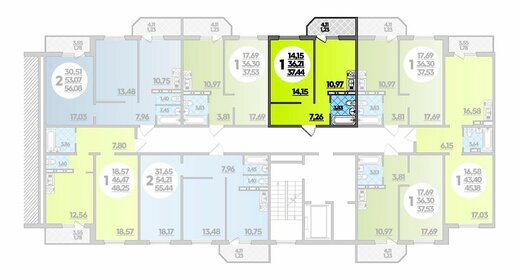 40 м², 1-комнатная квартира 3 300 000 ₽ - изображение 6