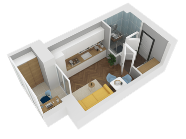 44,2 м², 2-комнатные апартаменты 3 060 000 ₽ - изображение 31