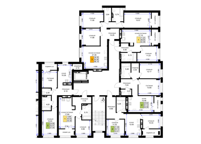 43,2 м², 1-комнатная квартира 4 999 000 ₽ - изображение 48