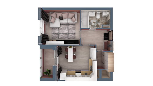 38,3 м², 1-комнатная квартира 3 600 200 ₽ - изображение 29