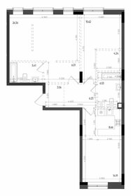 Квартира 97,5 м², 3-комнатная - изображение 1