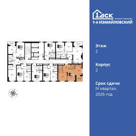 55,1 м², 2-комнатная квартира 18 816 430 ₽ - изображение 31