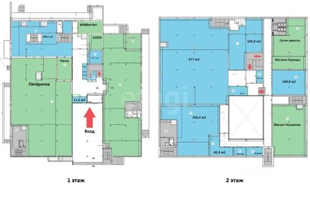 607 м², помещение свободного назначения - изображение 5