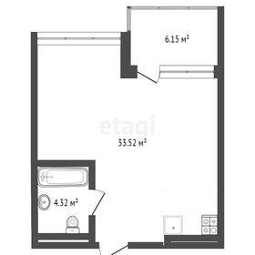 44,1 м², апартаменты-студия 10 700 000 ₽ - изображение 24