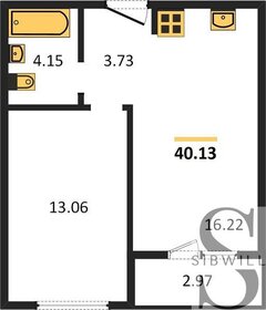 37,1 м², 1-комнатная квартира 4 990 000 ₽ - изображение 29