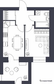 40 м², 1-комнатная квартира 5 300 000 ₽ - изображение 121