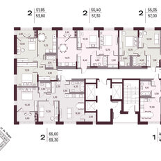 Квартира 41 м², 1-комнатная - изображение 2