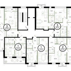 Квартира 58 м², 2-комнатная - изображение 3
