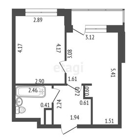 Квартира 33,7 м², 1-комнатная - изображение 2