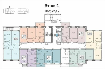 Квартира 59,5 м², 2-комнатная - изображение 2