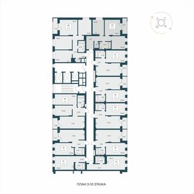 Квартира 56,4 м², 2-комнатная - изображение 2