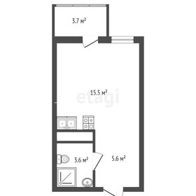 Квартира 24,4 м², студия - изображение 2