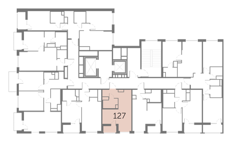 25 м², квартира-студия 4 680 000 ₽ - изображение 21