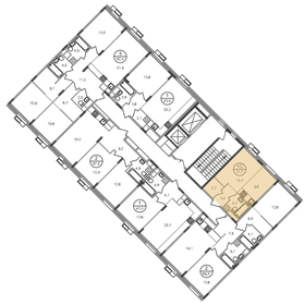 25,7 м², квартира-студия 6 351 036 ₽ - изображение 19