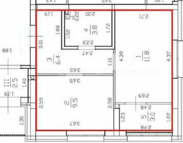 Квартира 34,5 м², 1-комнатная - изображение 1