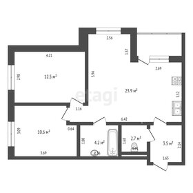 55,4 м², 2-комнатная квартира 8 800 000 ₽ - изображение 81