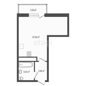 Квартира 26,7 м², студия - изображение 1