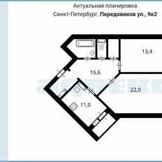 Квартира 69,1 м², 2-комнатная - изображение 1