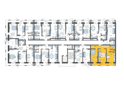 66,7 м², 2-комнатная квартира 10 238 450 ₽ - изображение 2