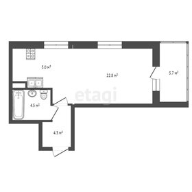 Квартира 36,5 м², студия - изображение 2