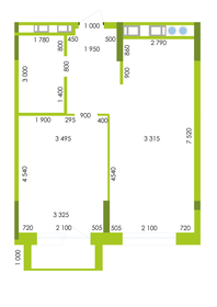 Квартира 50,9 м², 1-комнатная - изображение 1