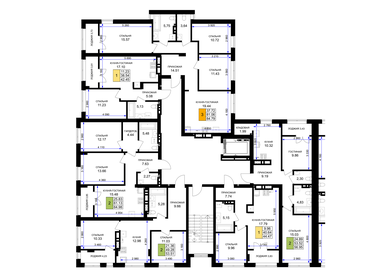 Квартира 84,8 м², 3-комнатная - изображение 2