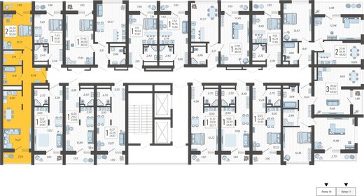 67,4 м², 2-комнатная квартира 18 900 000 ₽ - изображение 90