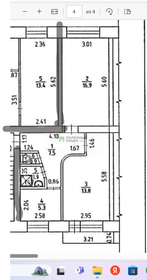 43 м², 2-комнатная квартира 2 730 000 ₽ - изображение 37