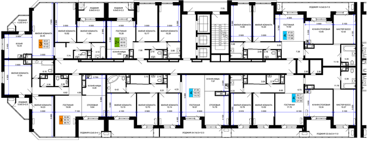 Квартира 117,9 м², 4-комнатная - изображение 2