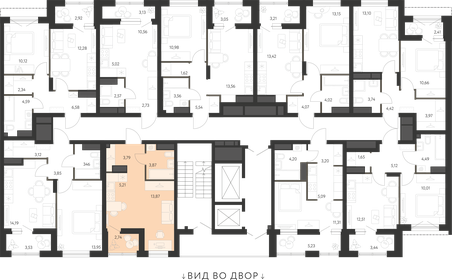 28,4 м², квартира-студия 4 043 000 ₽ - изображение 9