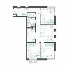 Квартира 65,8 м², 3-комнатная - изображение 4